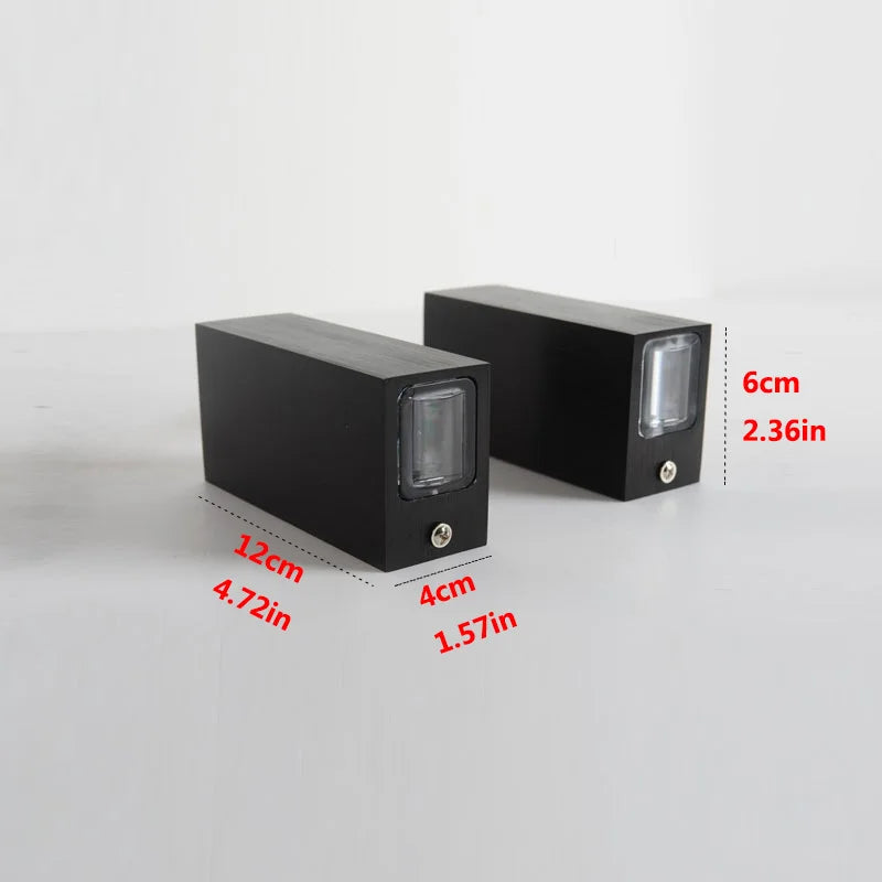 Aluminum COB Outdoor Wall Light IP65 Waterproof Sconce
