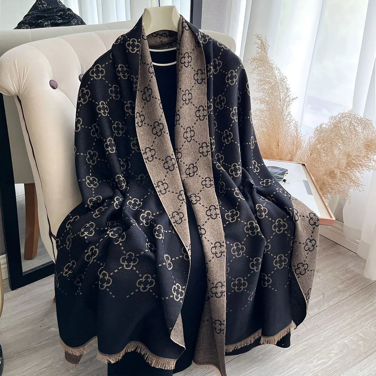 Elegant Muslim Hijab Sun Protection Scarf for Women