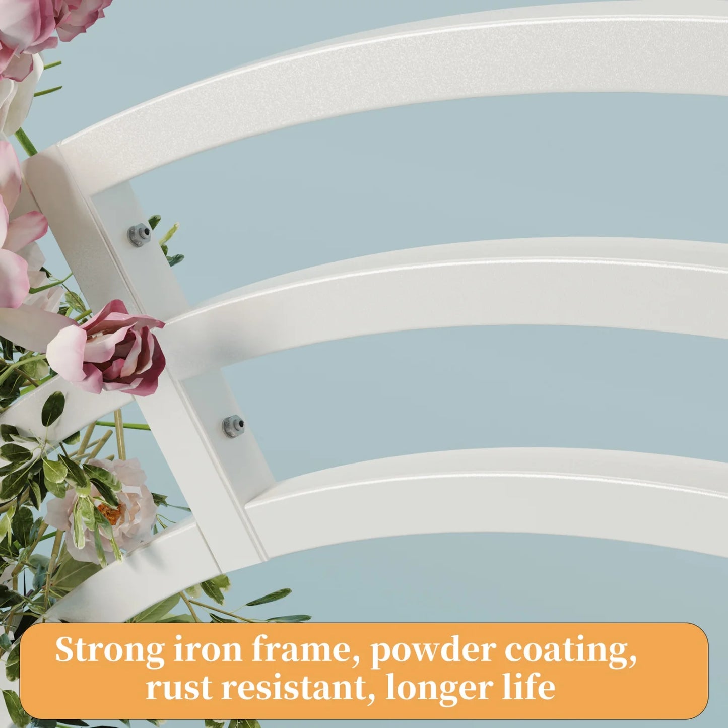 Metal Wedding Arch Stand Backdrop Frame For Events