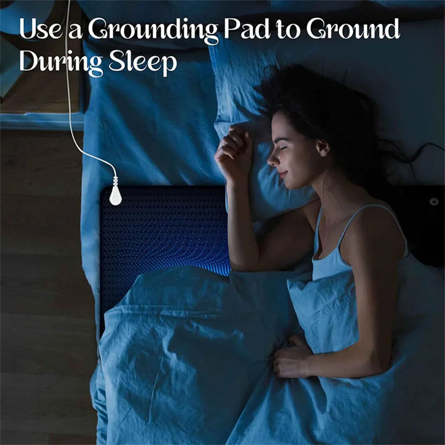 Bed Grounding Pad With Grounding Wire For Sleep Comfort