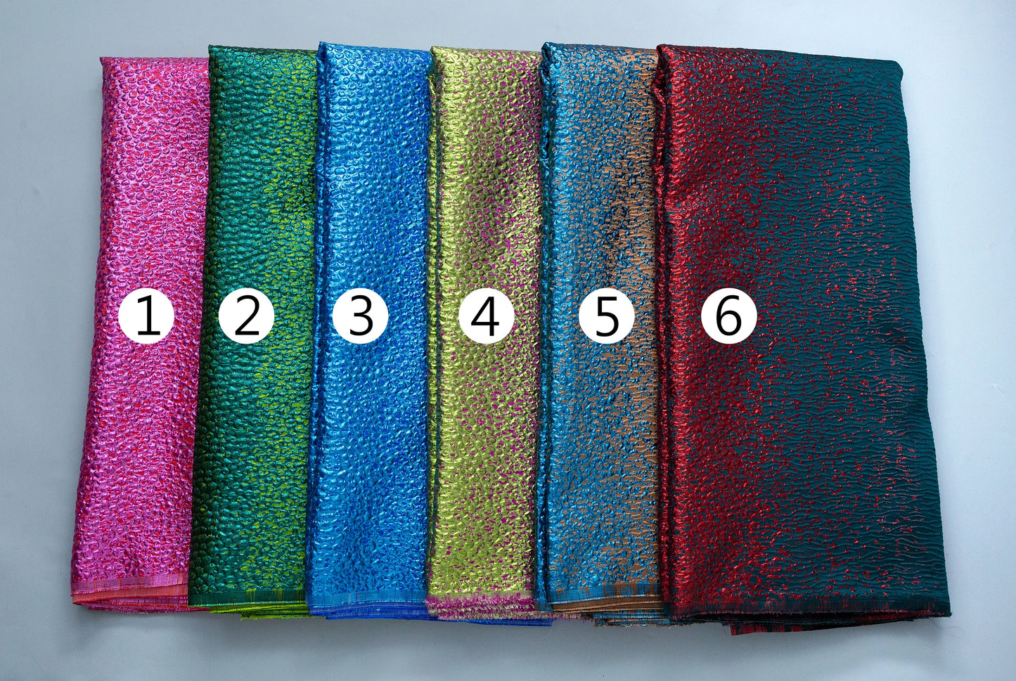 SJD LACA Nigerian Brocade Lace Damask Fabric For Women Dresses