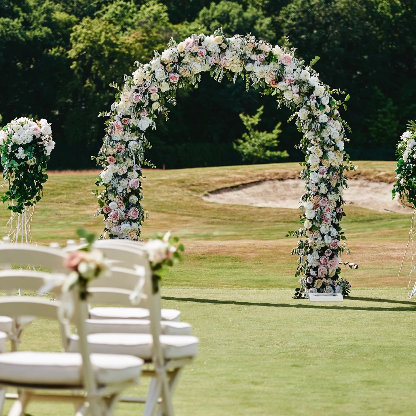 Metal Wedding Arch Stand Backdrop Frame For Events