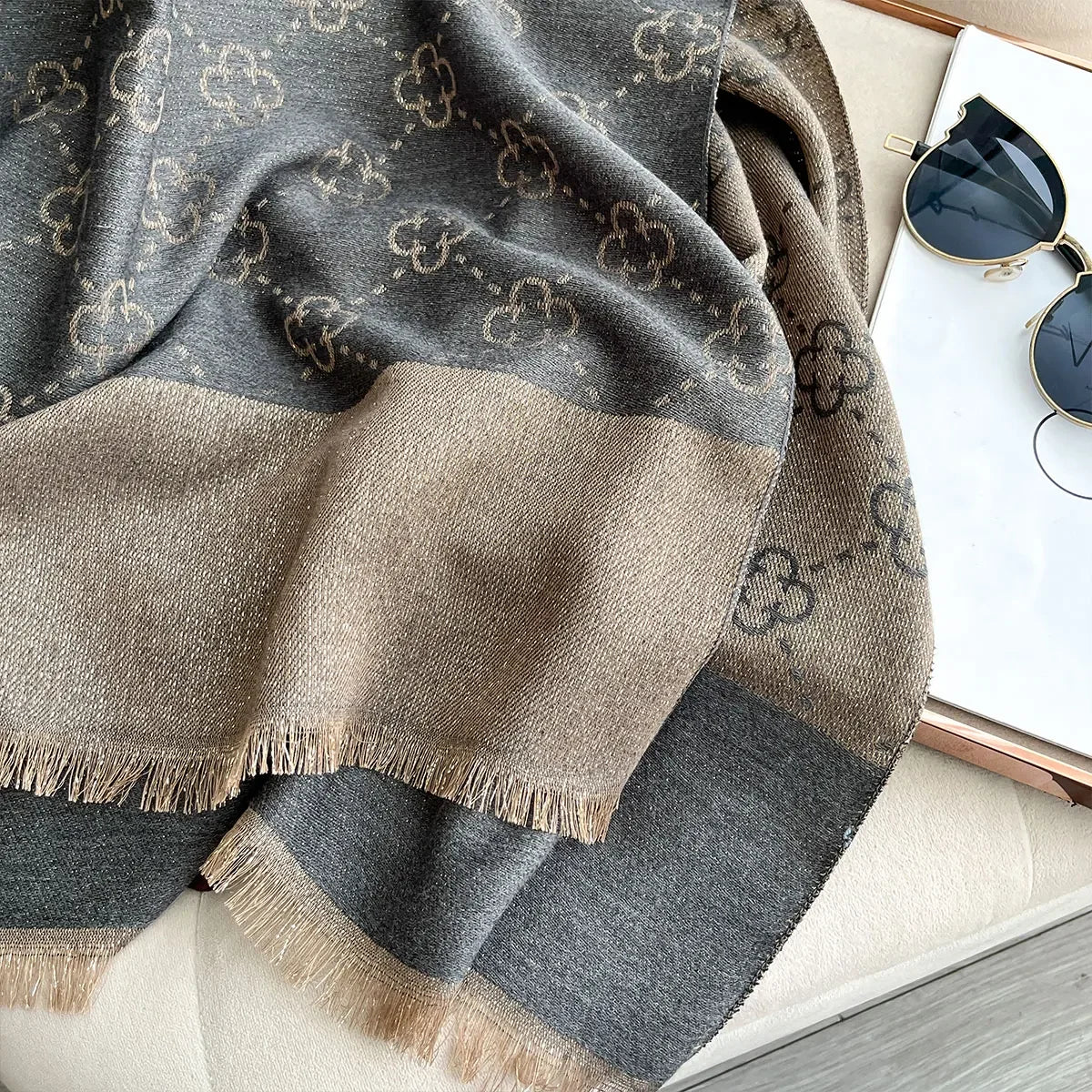 Elegant Muslim Hijab Sun Protection Scarf for Women