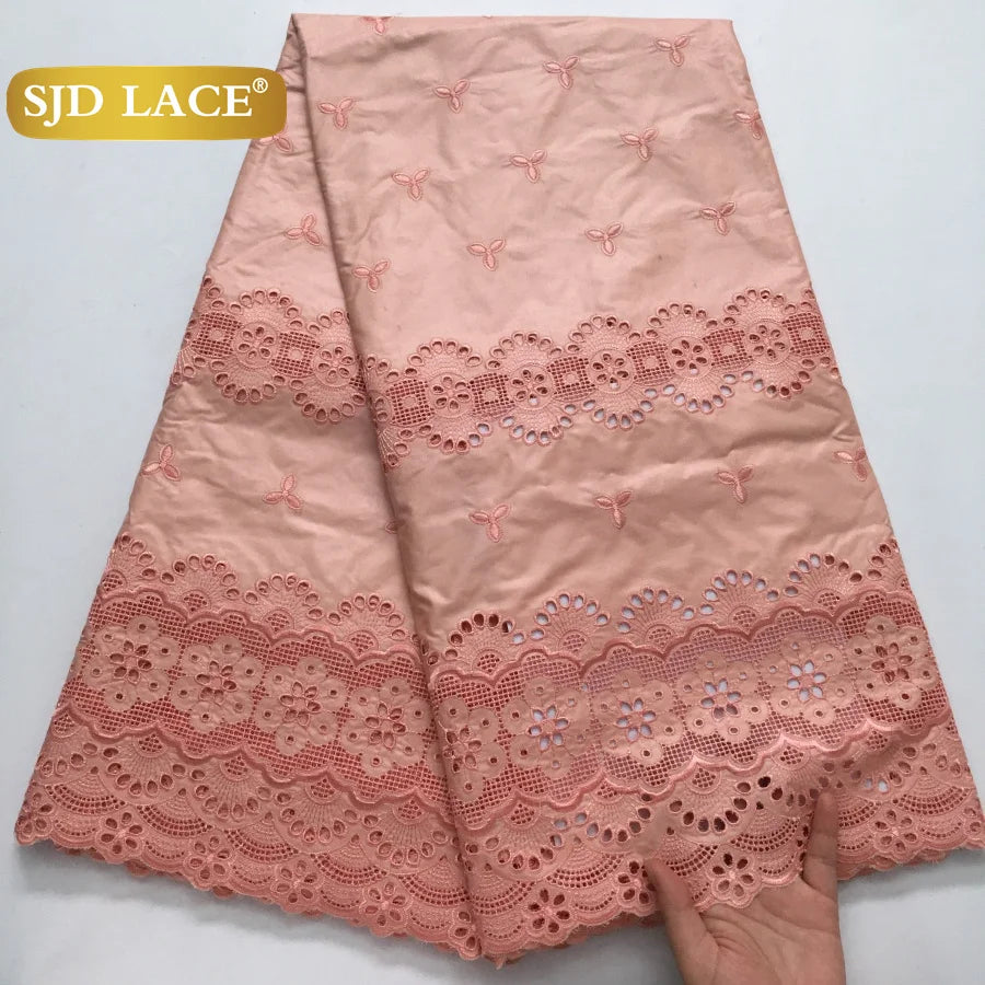 NONECN SJD Lace Swiss Voile Dubai African Cotton Lace For Dresses