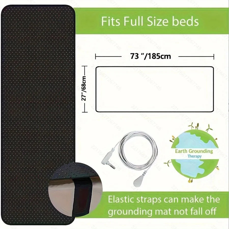 Bed Grounding Pad With Grounding Wire For Sleep Comfort