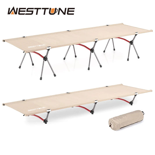 West Tune Ultralight Camping Cot With Leg Extenders Outdoor