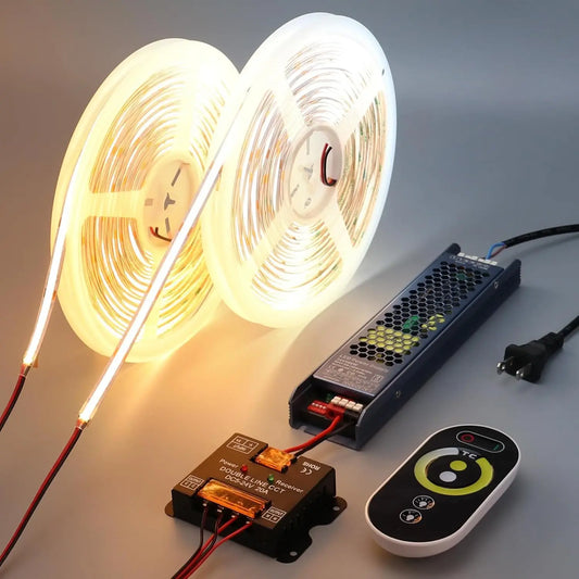 XMSJ COB LED Strip Lights Kit With Remote