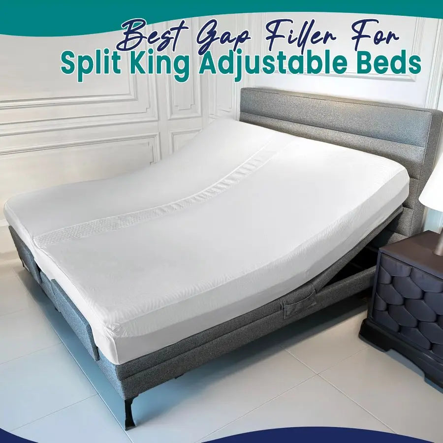 Fitted Sheet Attached Bed Bridge Converter Kit With Sheet Strap