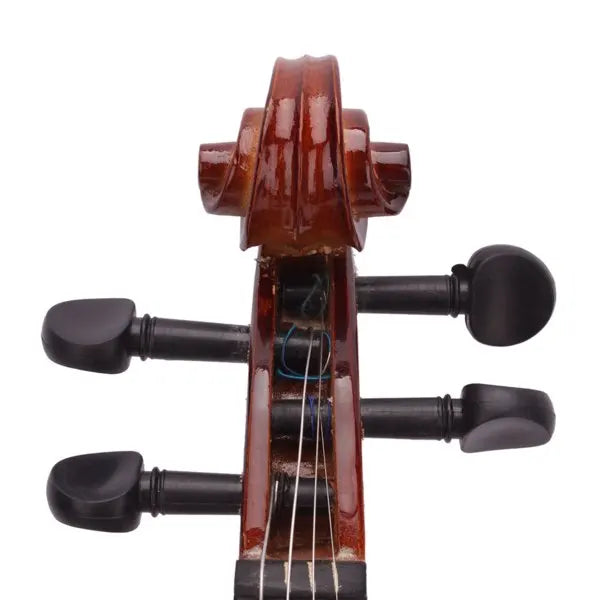 Solid Wood Violin Set With Case Bow Rosin For Beginners