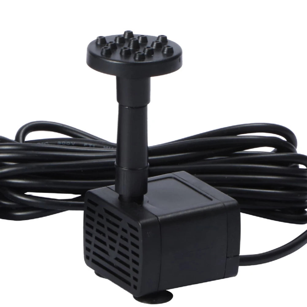 Hosport Solar Fountain Pond Pump Kit With Nozzles Bird Bath