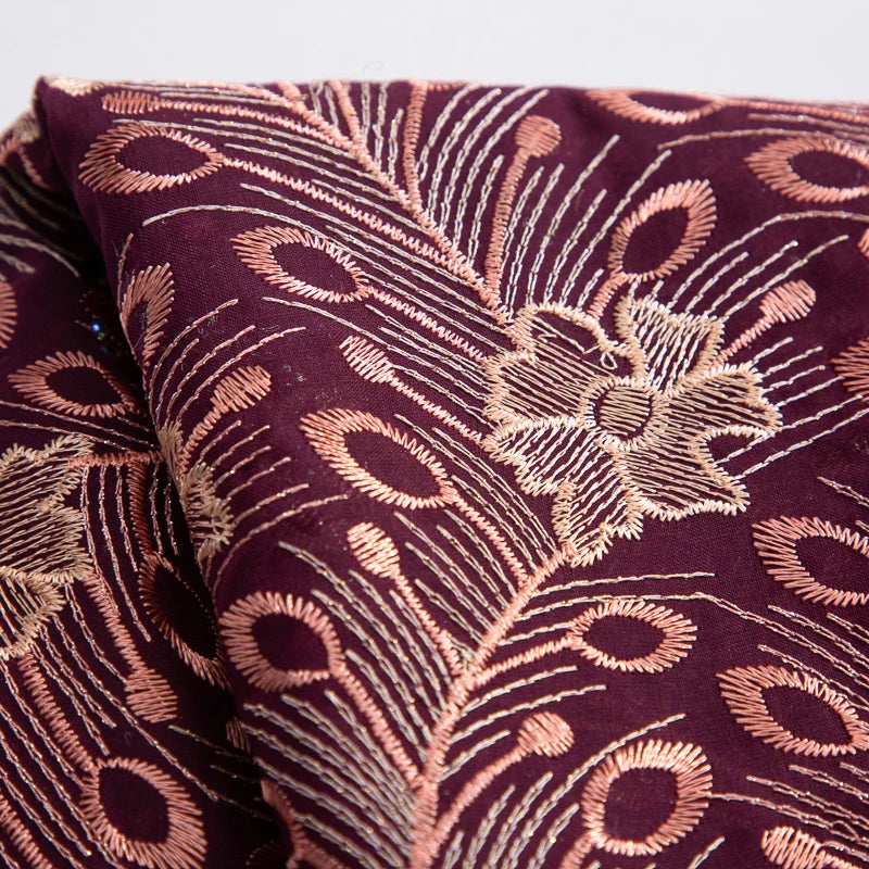 NONECN African Lace Embroidered Swiss Voile With Stones For Wedding
