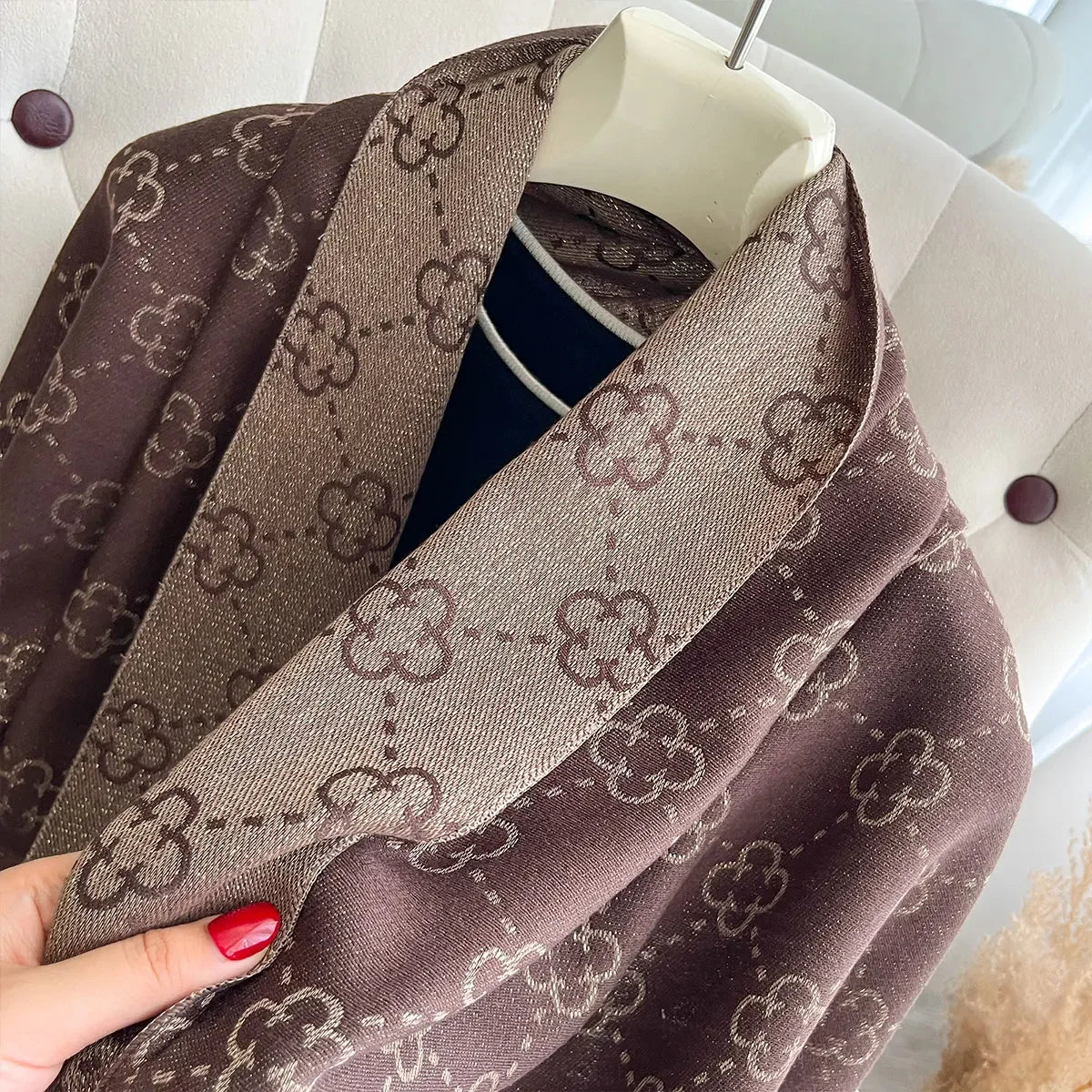 Elegant Muslim Hijab Sun Protection Scarf for Women