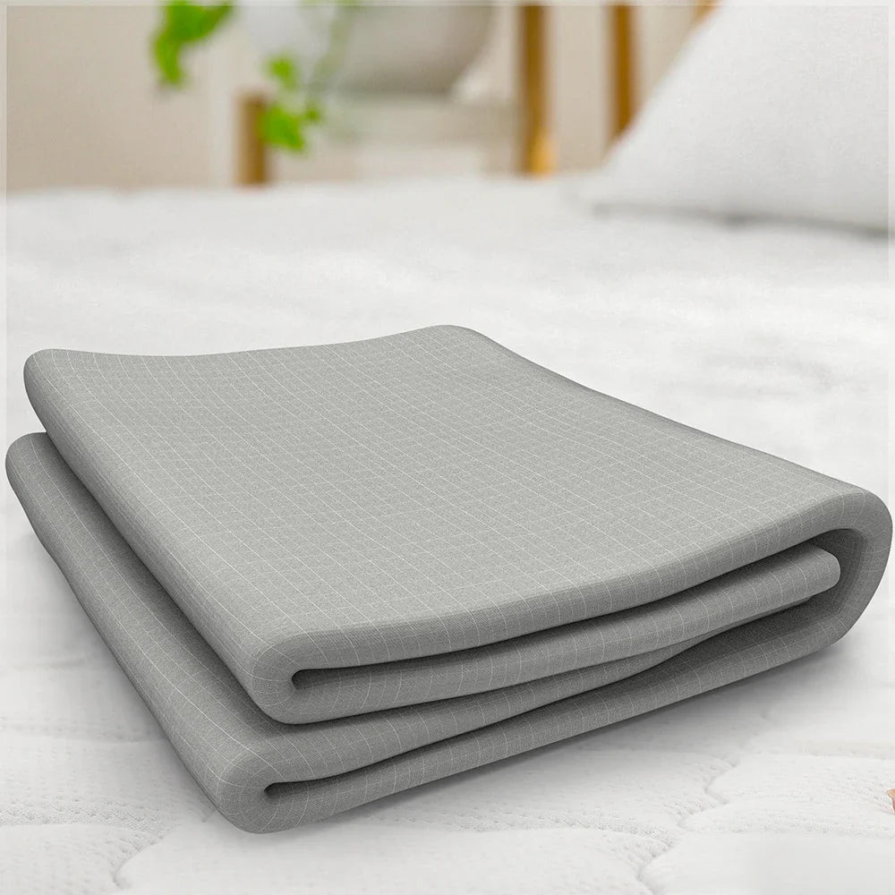 Astarexin Grounding Fitted Sheet With Organic Cotton And Conductive Silver Fiber