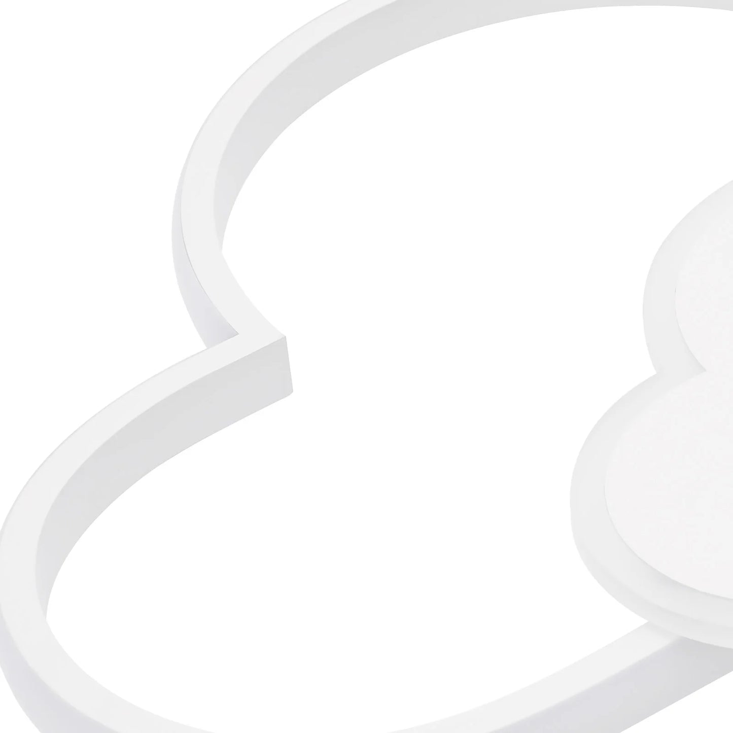 Cloud Shape LED Ceiling Light With 3 Color Temperatures