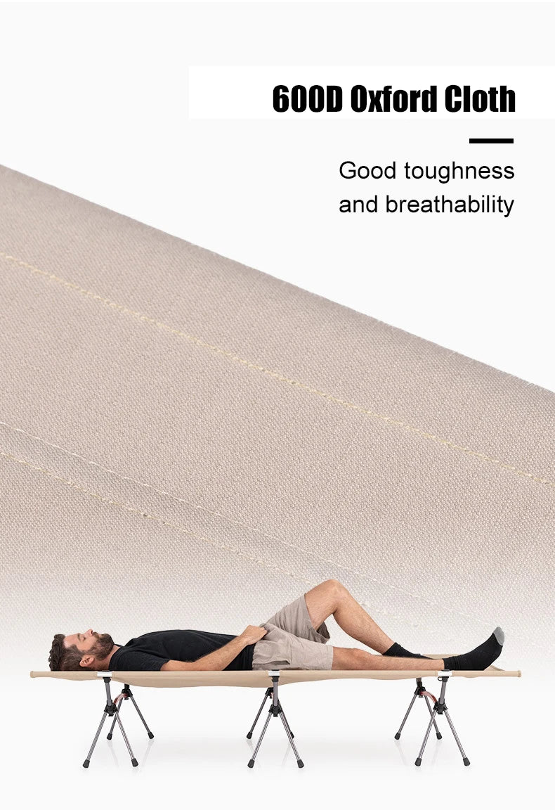 West Tune Ultralight Camping Cot With Leg Extenders Outdoor