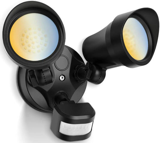 XMSJ Motion Sensor Outdoor Flood Light 30W 3500LM ETL Listed