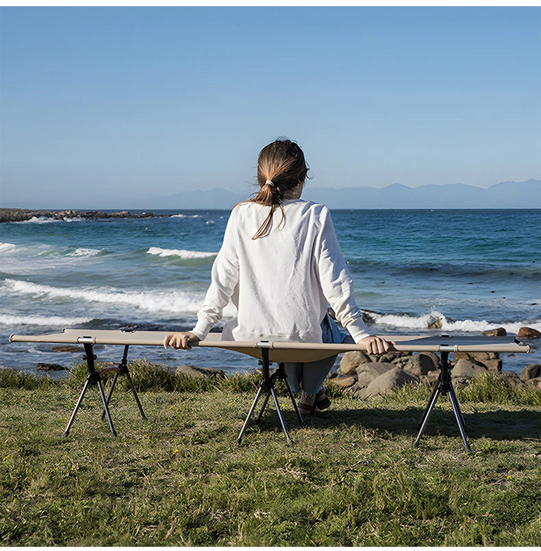 West Tune Ultralight Camping Cot With Leg Extenders Outdoor