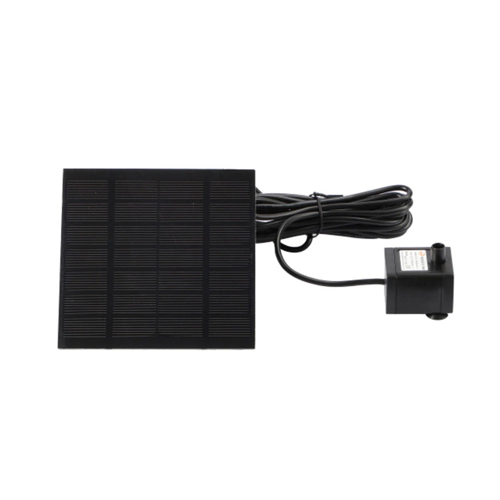 Hosport Solar Fountain Pond Pump Kit With Nozzles Bird Bath