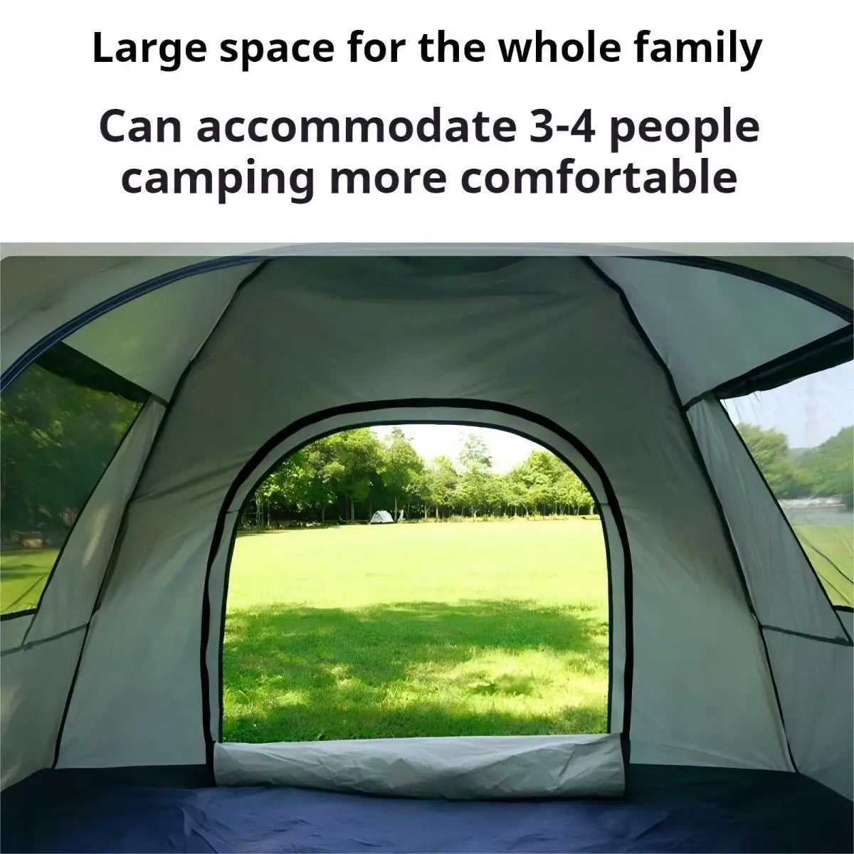 Pakicetus Outdoor Sunshade Tent Self Opening Camping Shelter