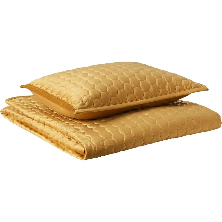 Premium All Season Velvet Quilt Set 3 Piece Comforter Set