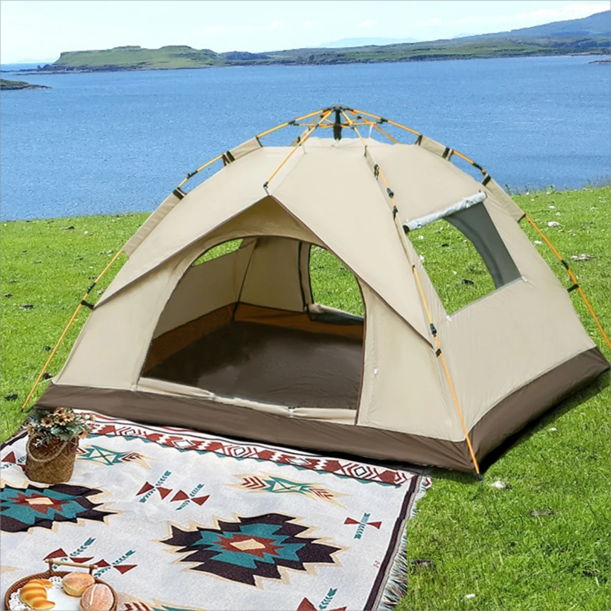 Pakicetus Outdoor Sunshade Tent Self Opening Camping Shelter