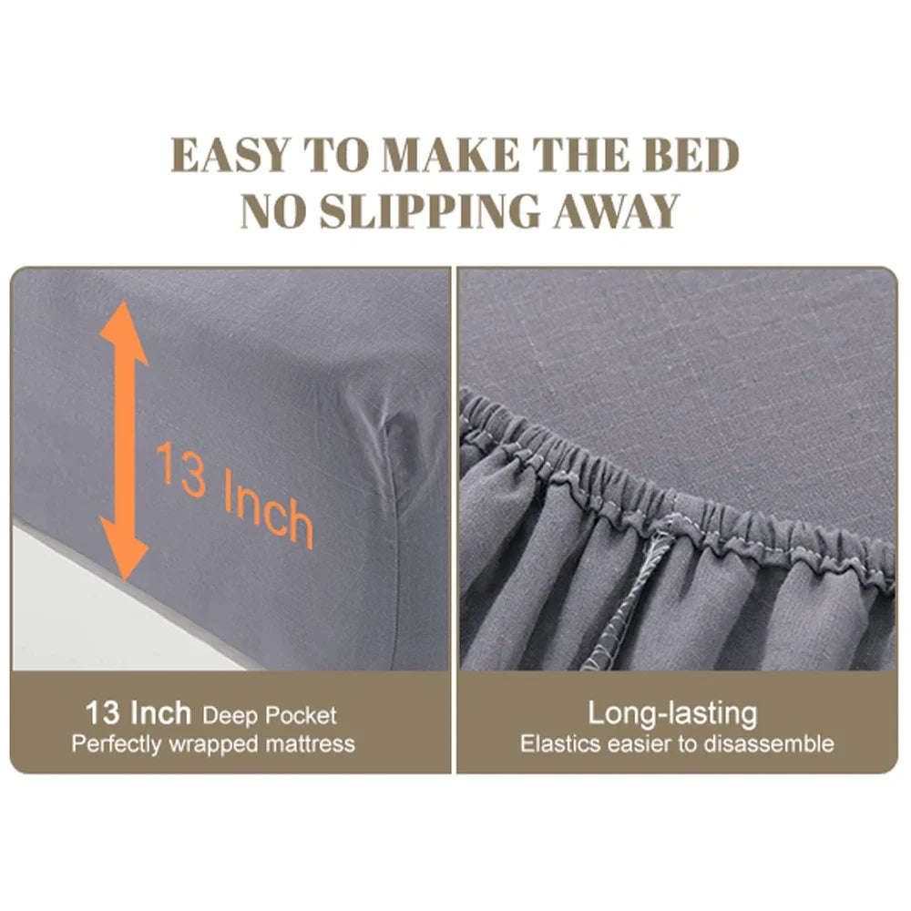 Astarexin Grounding Fitted Sheet With Organic Cotton And Conductive Silver Fiber