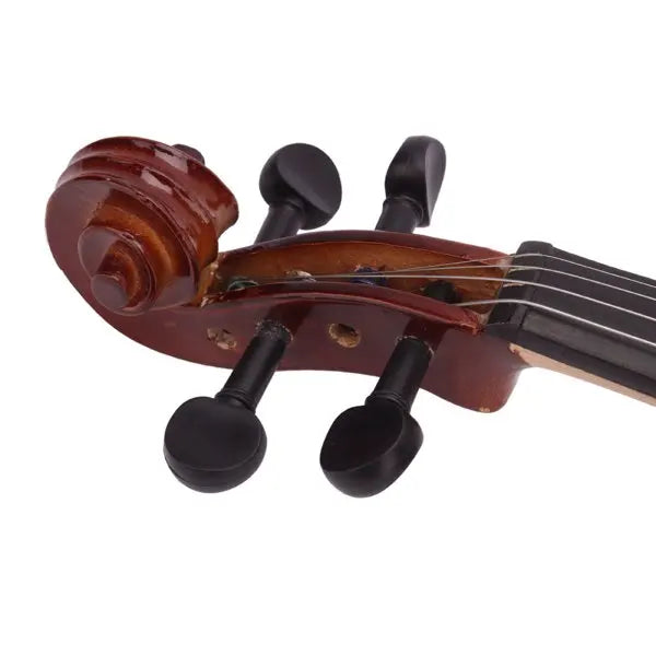 Solid Wood Violin Set With Case Bow Rosin For Beginners