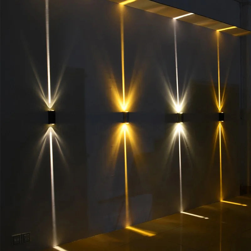 Aluminum COB Outdoor Wall Light IP65 Waterproof Sconce