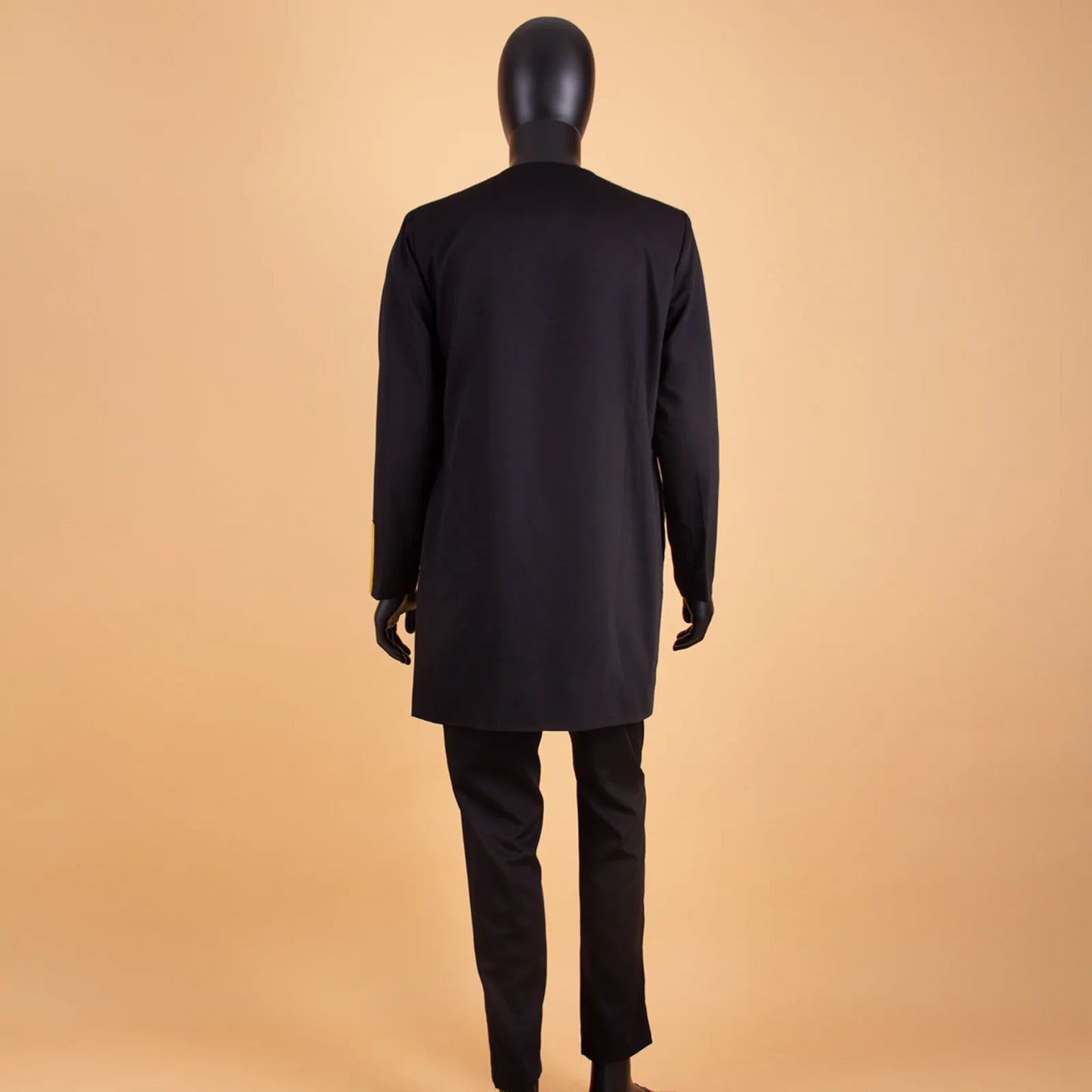 APTXCN Bazin Men African Suit Set Single Breasted