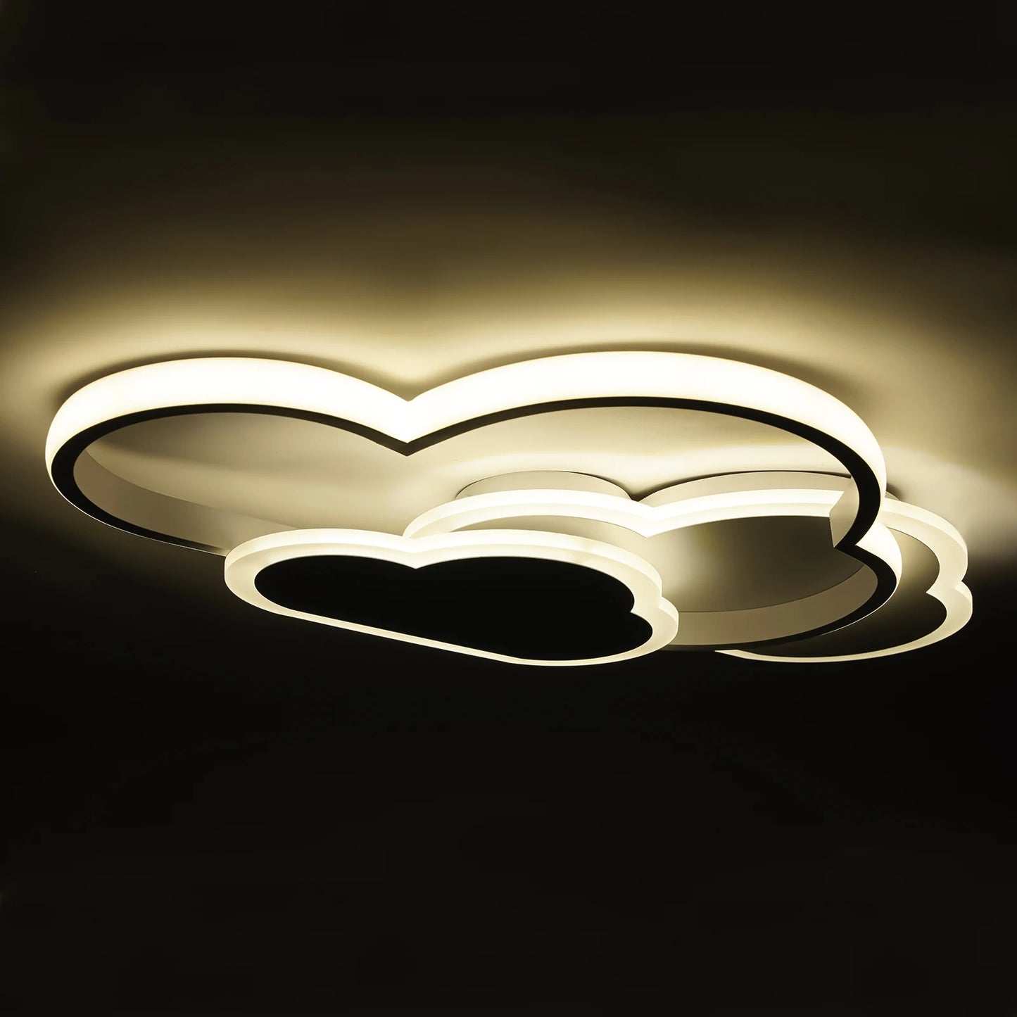 Cloud Shape LED Ceiling Light With 3 Color Temperatures