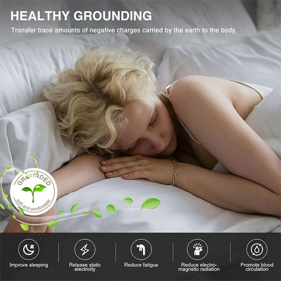 Bed Grounding Pad With Grounding Wire For Sleep Comfort