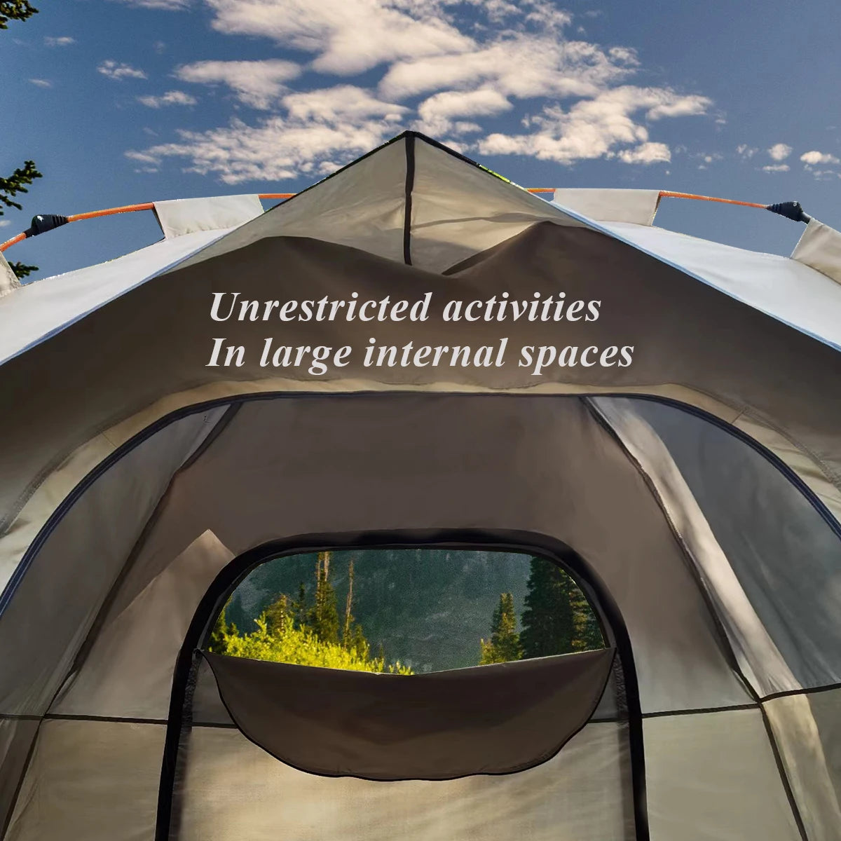Pakicetus Outdoor Sunshade Tent Self Opening Camping Shelter
