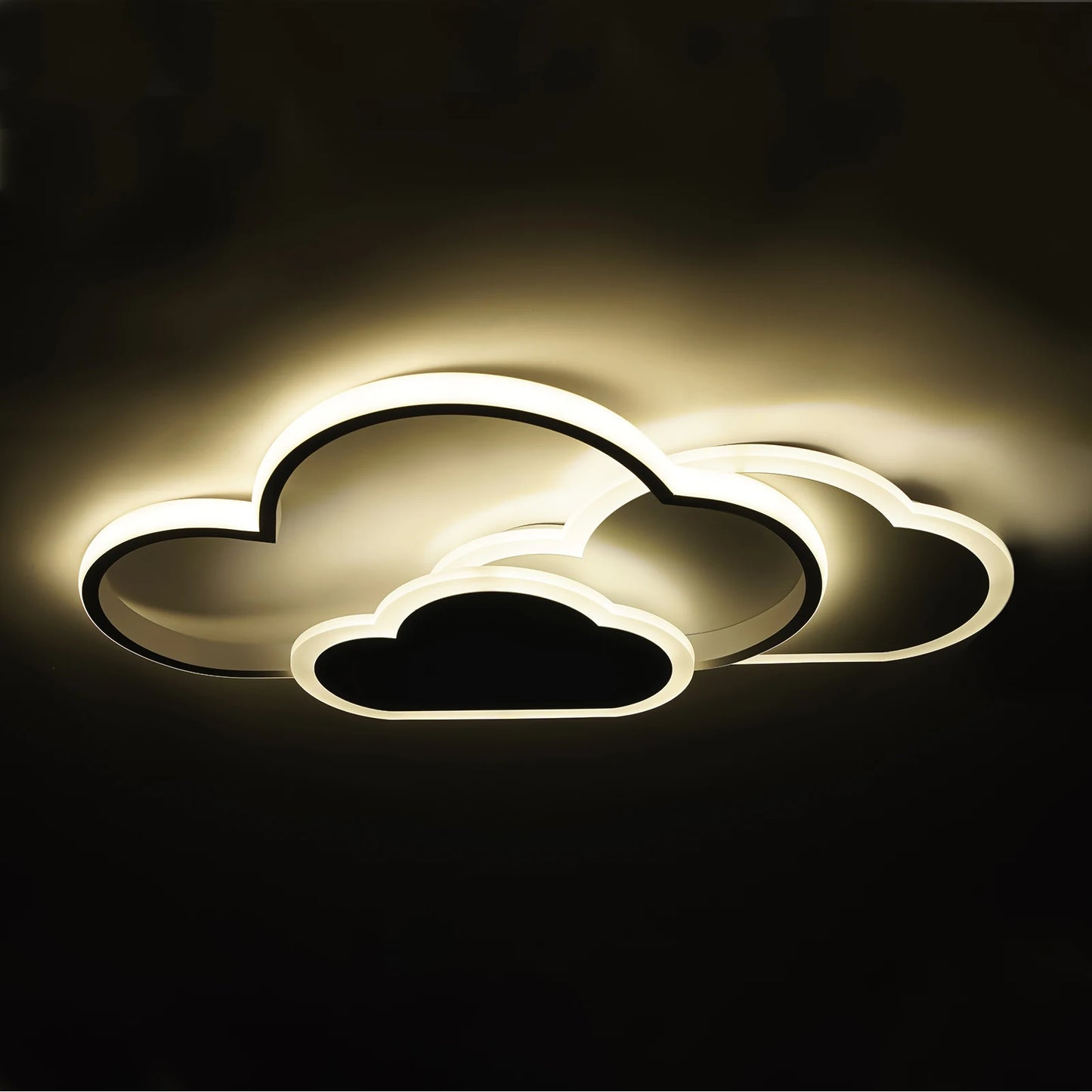 Cloud Shape LED Ceiling Light With 3 Color Temperatures