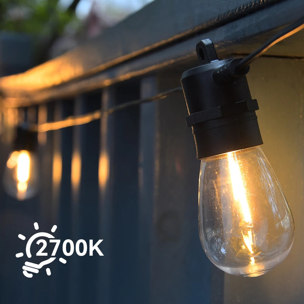 Hidixon S24 LED String Light Festoon Outdoor Decor