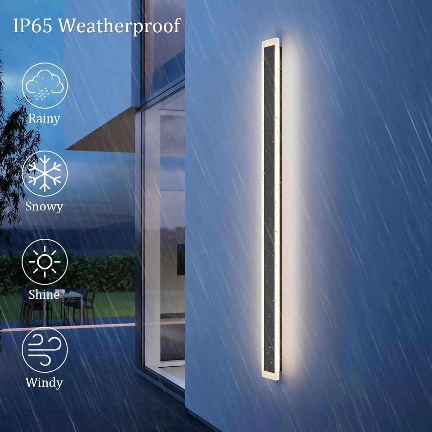 Outdoor LED Wall Lantern Waterproof IP65 Sconce Lamp For Porch