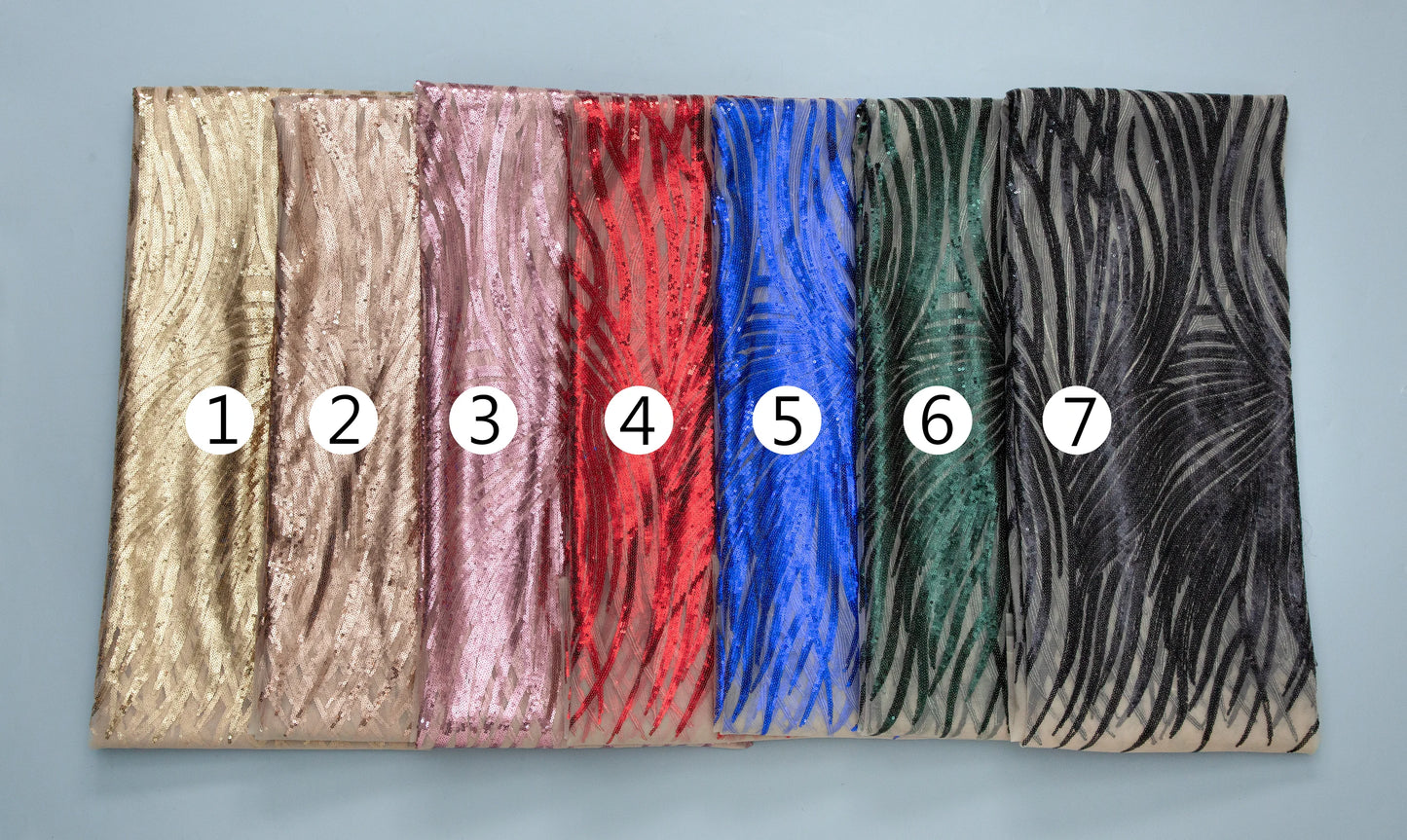 NONECN Nigerian Lace Fabric Luxury Embroidered Mesh for Bridal Dress
